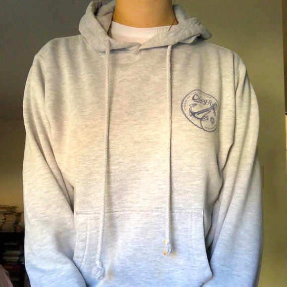 Obey Tops - Grey OBEY Hoodie (S)